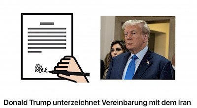 USA und Iran unterzeichnen eine Vereinbarung 18.06.2026 USA und Iran unterzeichnen eine Vereinbarung 18.06.2026