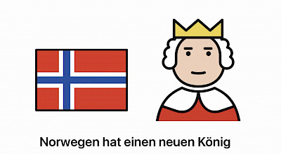 Norwegen hat einen neuen König 29.08.2026 Norwegen hat einen neuen König 29.08.2026