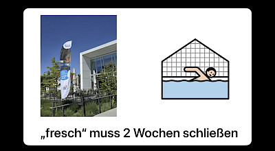 Fresch muss 2 Wochen schließen Fresch muss 2 Wochen schließen