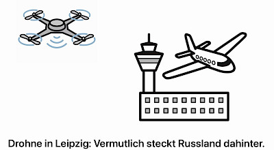 Drohne in Leipzig: Vermutlich steckt Russland dahinter 18.09.2026 Drohne in Leipzig: Vermutlich steckt Russland dahinter 18.09.2026